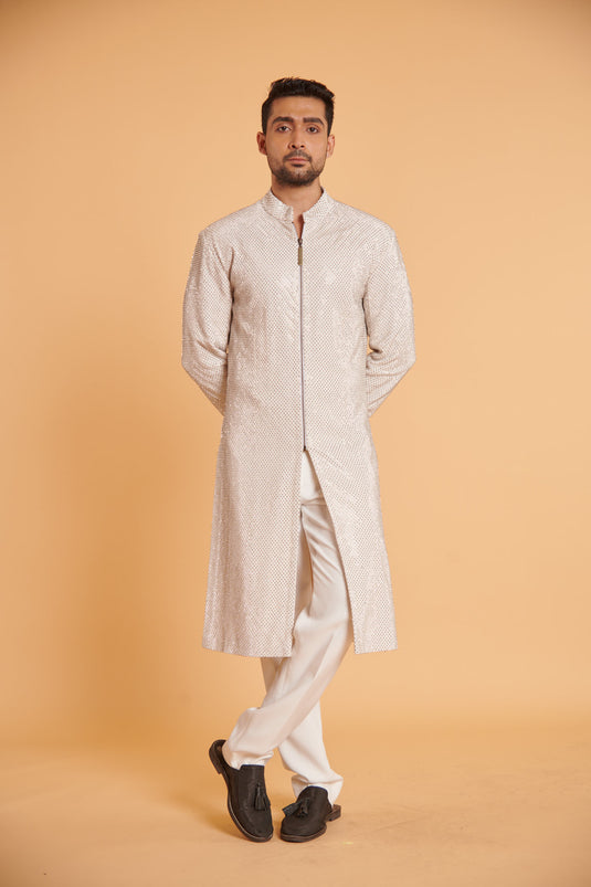 husn Vanilla glam mesh traditional formal