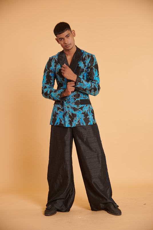 husn Noir cerulean aari DB formal