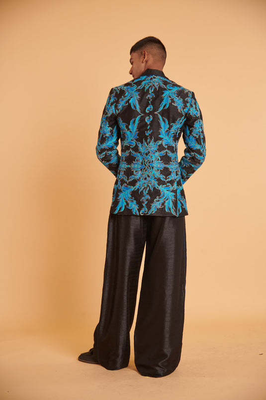 husn Noir cerulean aari DB formal