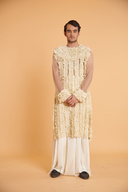 husn Gajra striped traditional casual