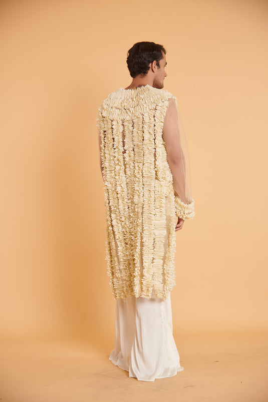 husn Gajra striped traditional casual