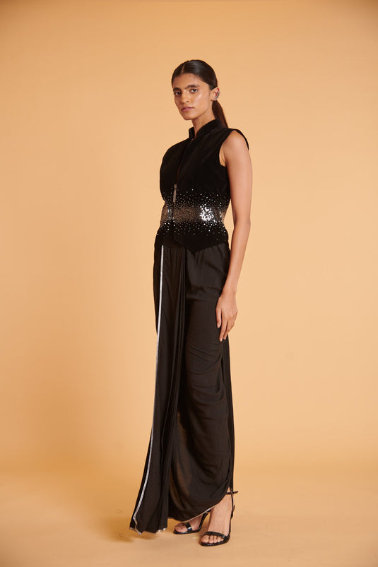 husn Noir traditional dhoti