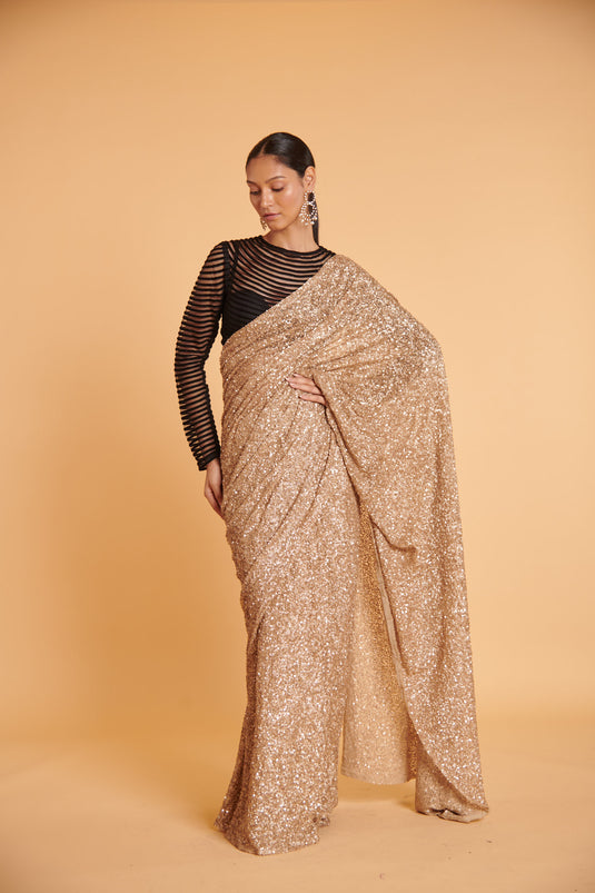 husn Neo gilded bling bling classic drape