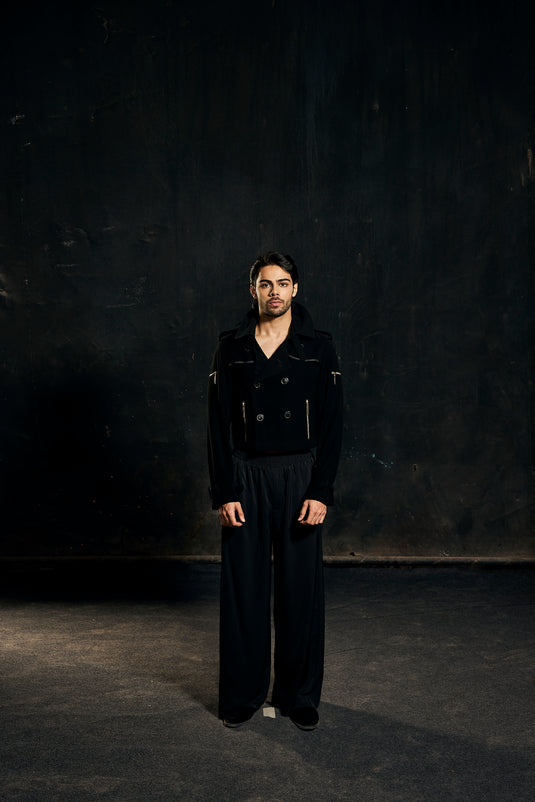 Red carpet wide pajama pants