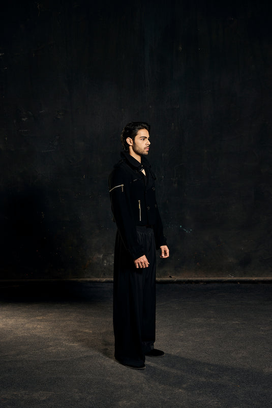 Red carpet wide pajama pants