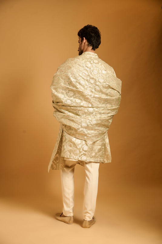 Trifecta tissue sherwani