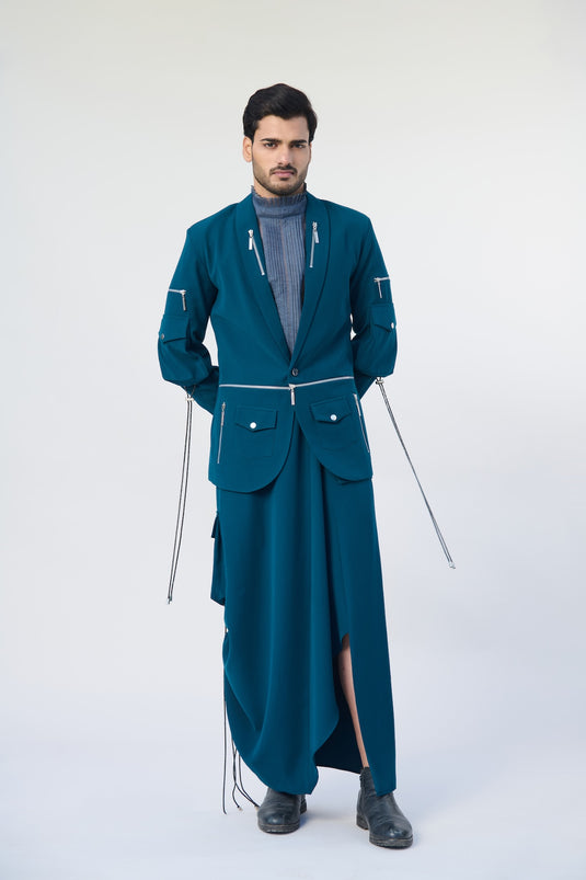 Asphalt jungle zipper suit