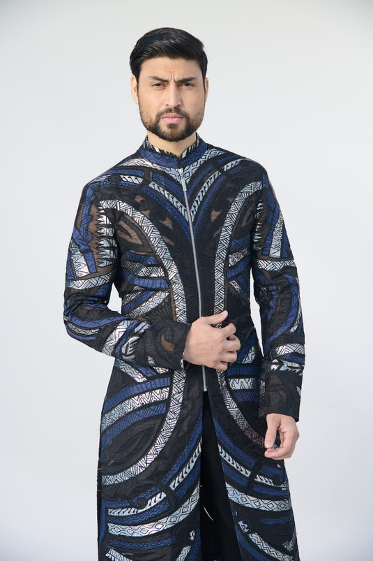 Asphalt jungle tribal sherwani