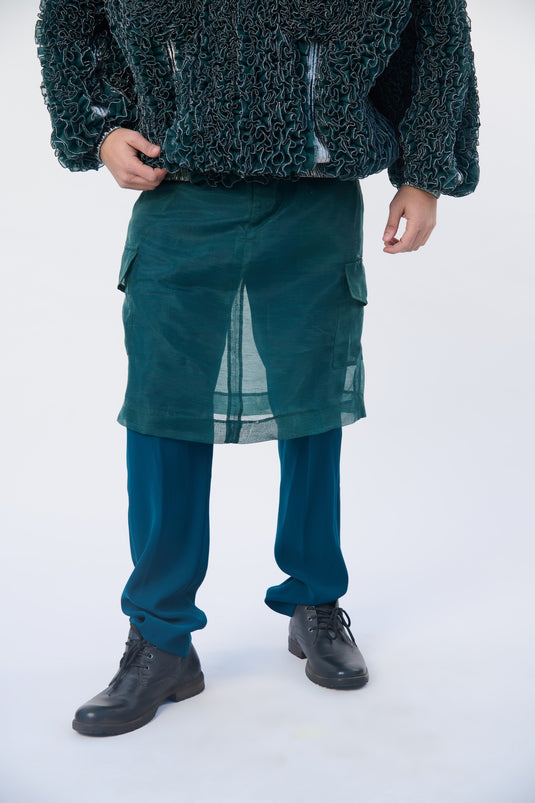 Asphalt jungle utility pencil skirt