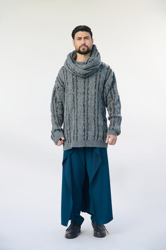 Asphalt jungle teal flap formals