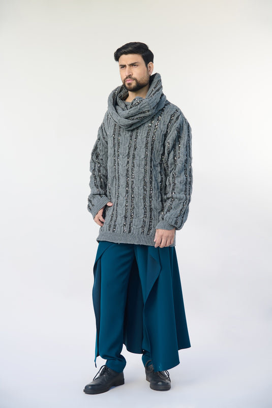 Asphalt jungle teal flap formals