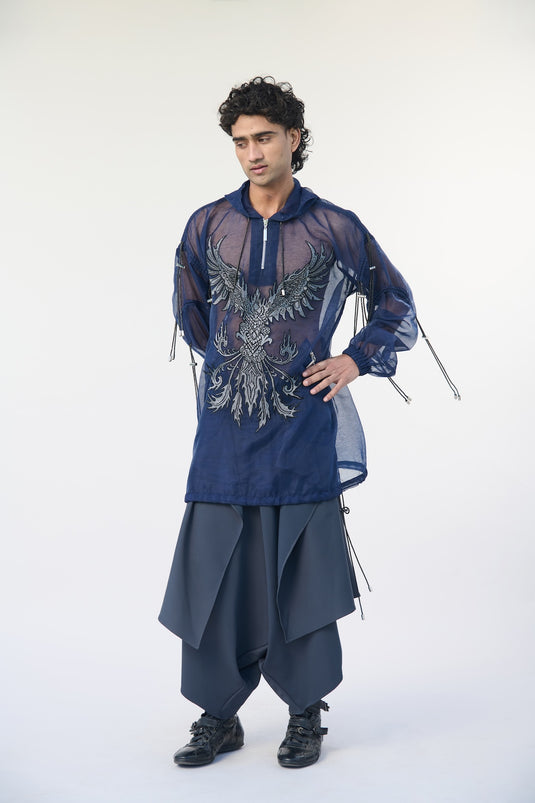 Asphalt jungle flap dhoti