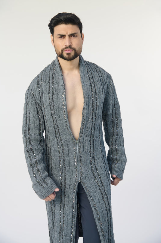 Asphalt jungle grandpa knit