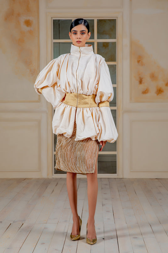 Ambrosia Graphed Short Skirt