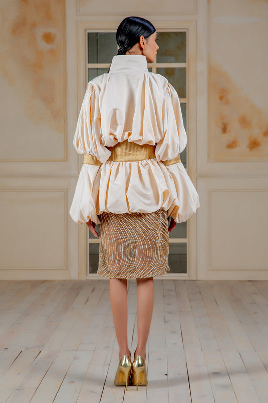 Ambrosia Graphed Short Skirt