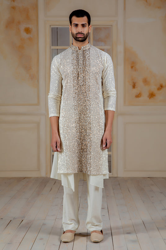 Ambrosia Reflective Gradient Bling Bling Kurta