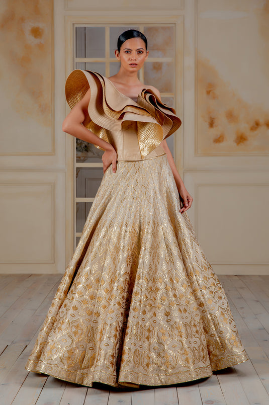 Ambrosia Art Deco Lehenga