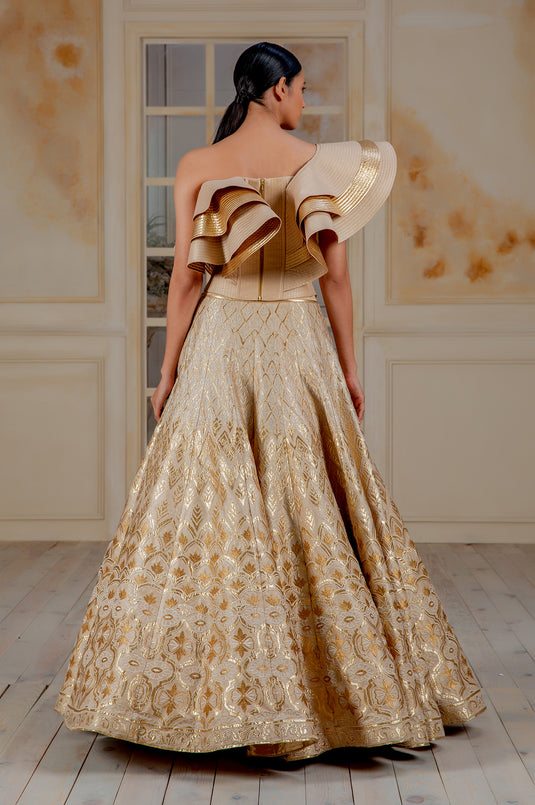 Ambrosia Art Deco Lehenga