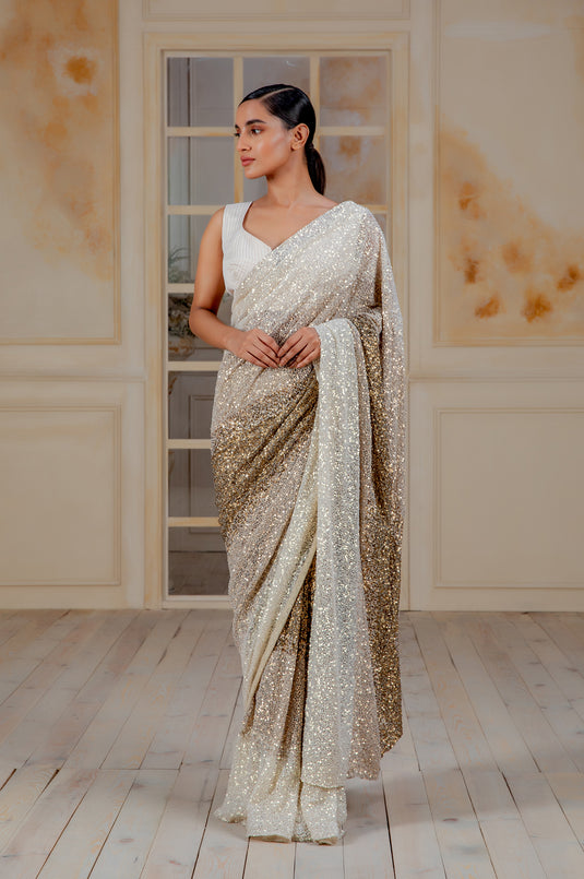 Ambrosia Reflective Gradiant Bling Bling Classic Drape