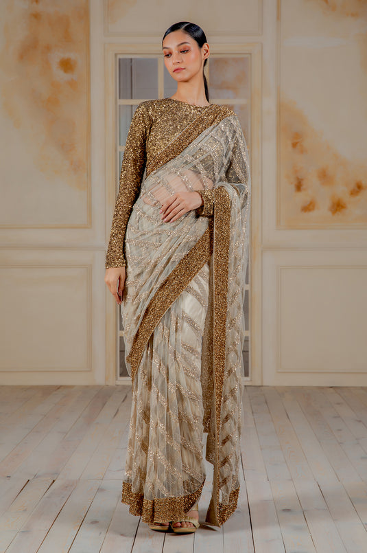 Ambrosia Striped Bling Bling Classic Drape