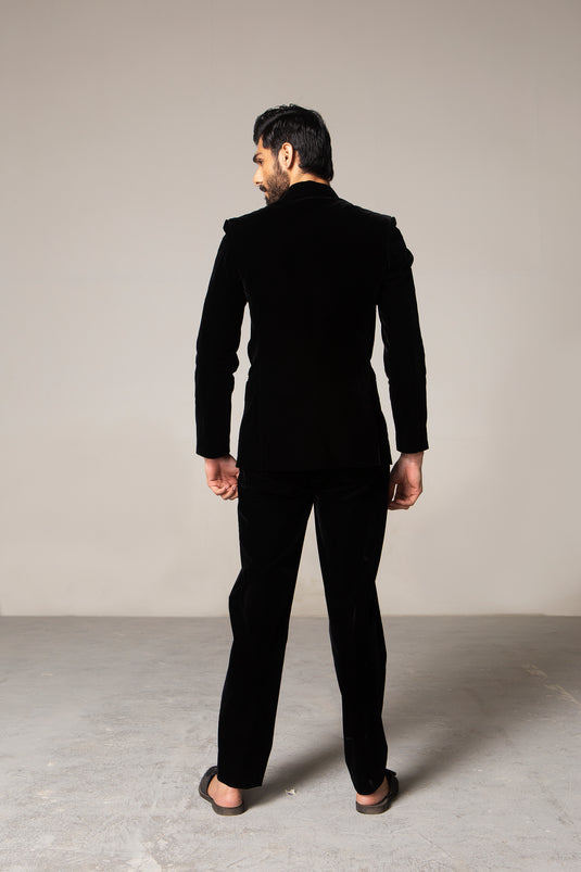 Cult Ultra-Luxe Bandhgala with Crystal Bouquet