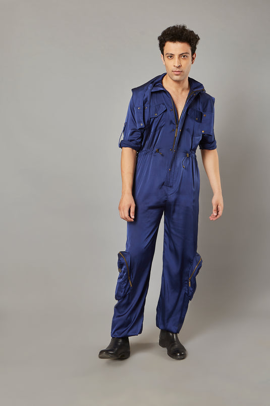 Stretch Sheen Jump Navy Him