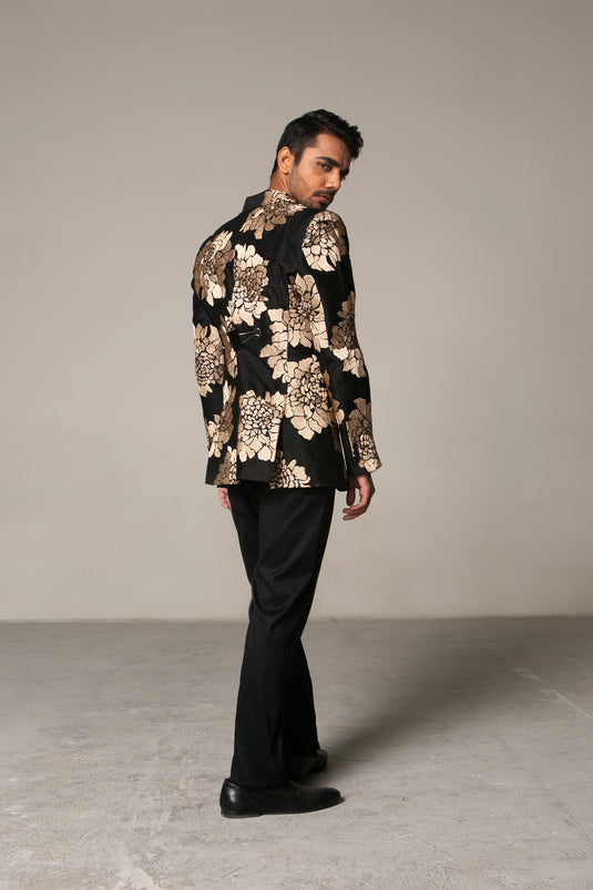 Cult Flora Metal Thread Neo Luxe Suit