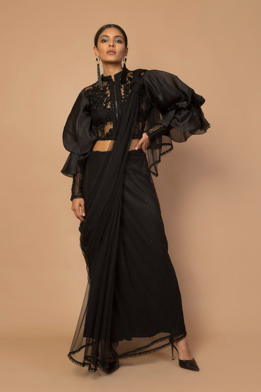 Ultra Glam Black Classic Drape
