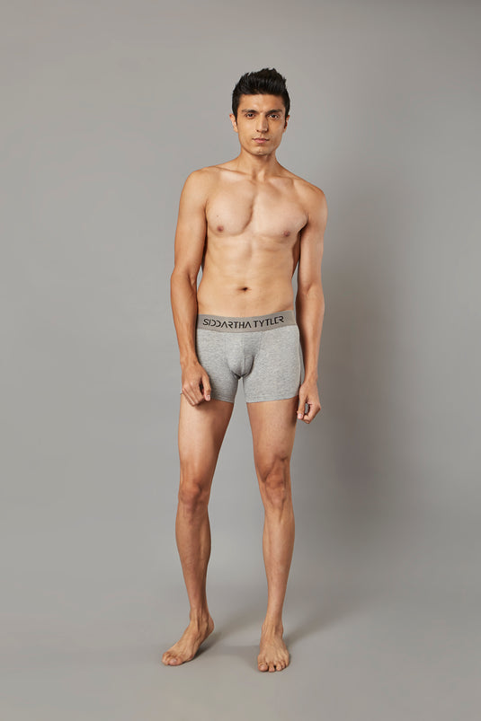 Grey Boxer Brief