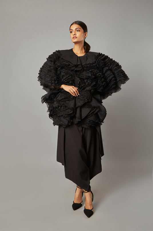 Micro Neo-Dhoti Black