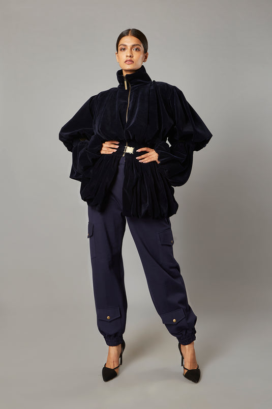 Stretch Combat Joggers Navy