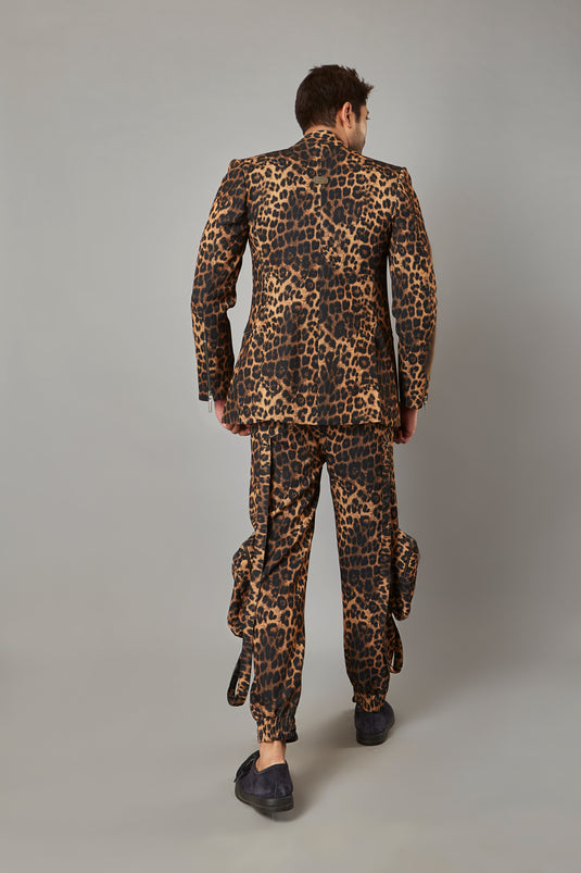 Leopard Combat Blazer Him
