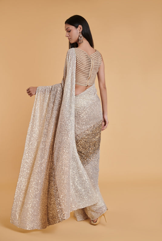 Earth Reflective Gradient Bling Bling Classic Drape