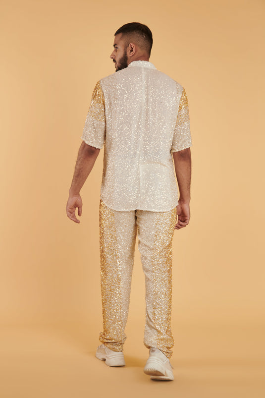 GENERATION GOLD Copy of Vanilla gilded gradient bling-bling formals him.