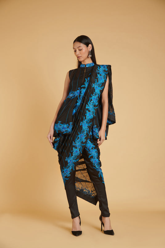 sometsuke Burakku Buru Gorudo Nature Slub Aari Traditional Punjab