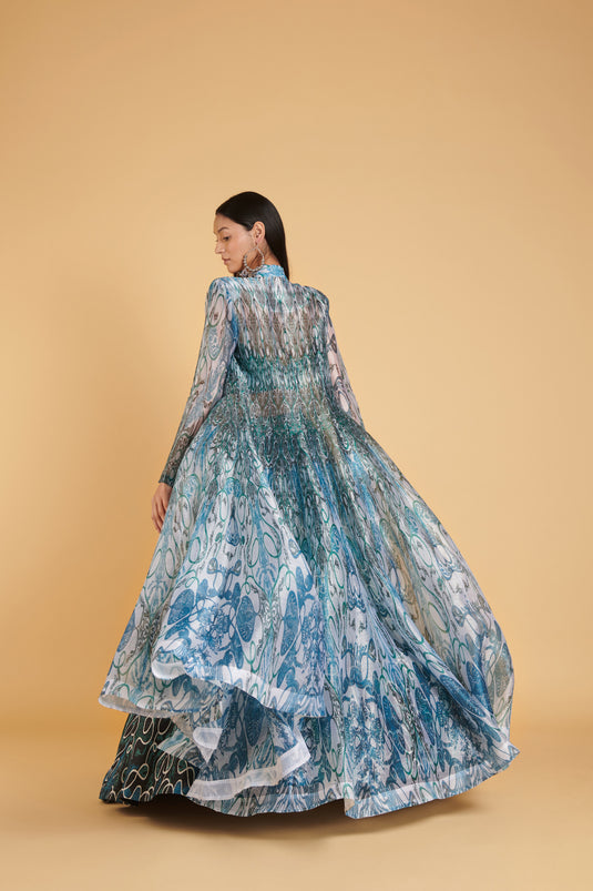 sometsuke Zoge Takoizu Kabil Sheer Luxe Jacket