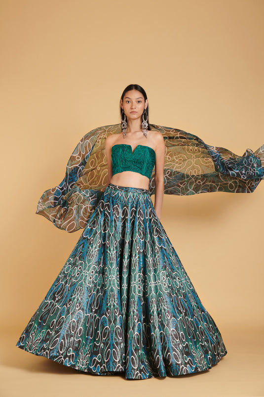 sometsuke Emerarudo Rouched Crop