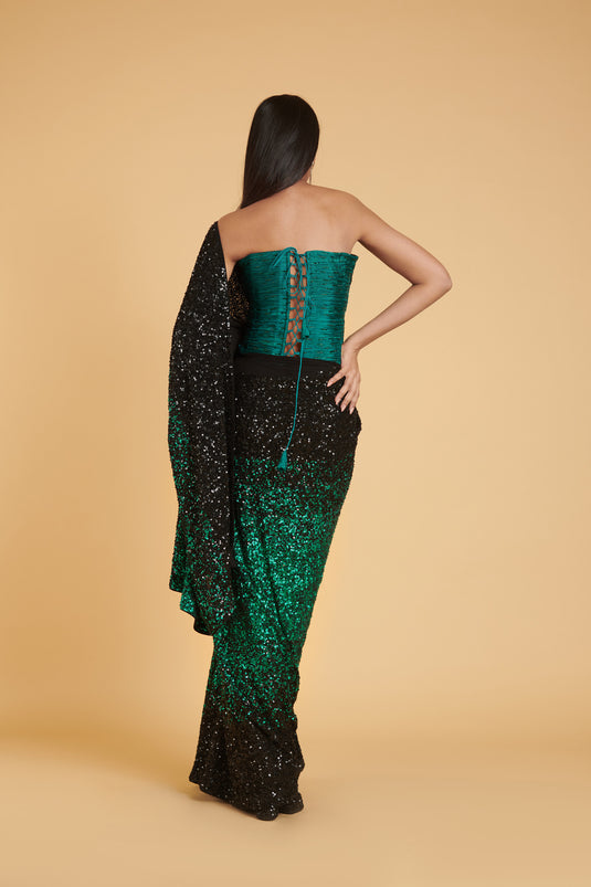 sometsuke Emerarudo Burakku Bling Bling Classic Drape