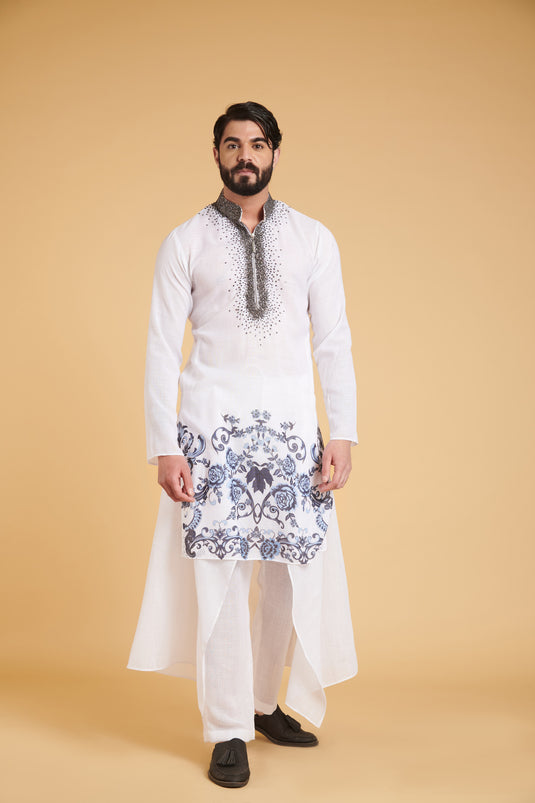 sometsuke Zoge Gure-buru Glam Kurta