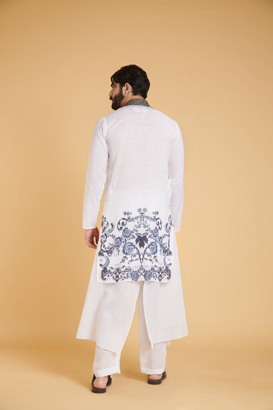 sometsuke Zoge Gure-buru Glam Kurta