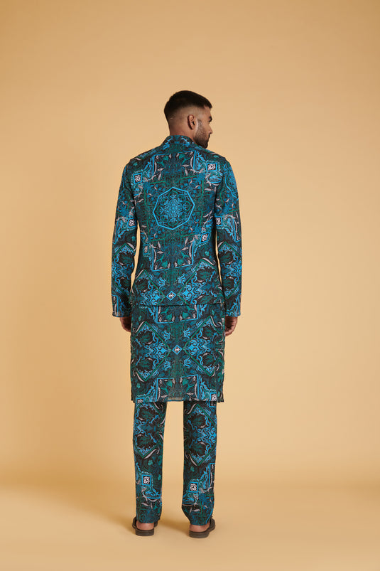 sometsuke Burakku Puranto Buru Kurta