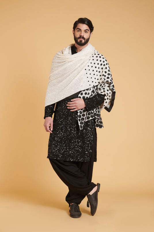 sometsuke Burakku Bling Bling Kurta