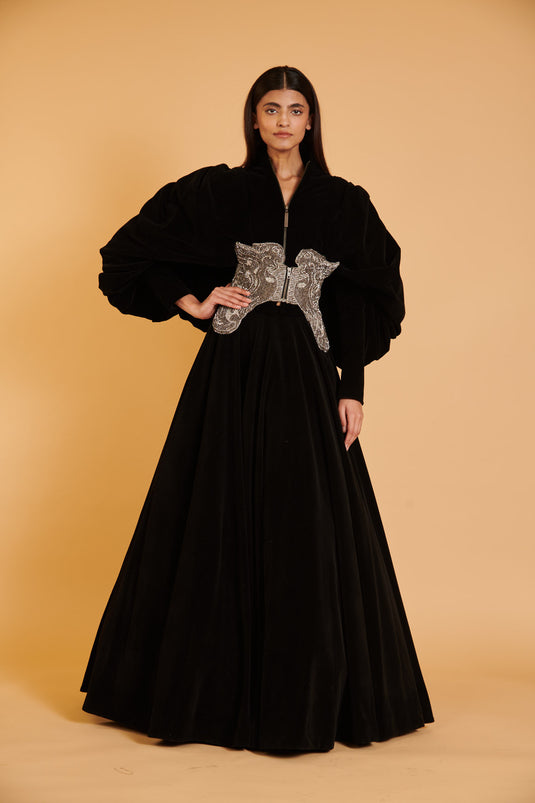 Noir ultra luxe pillow.