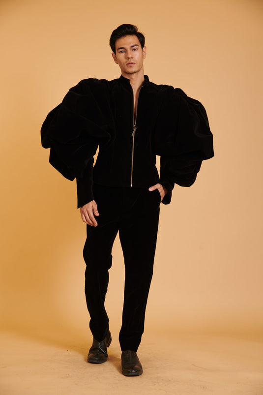 Noir ultra luxe formals.