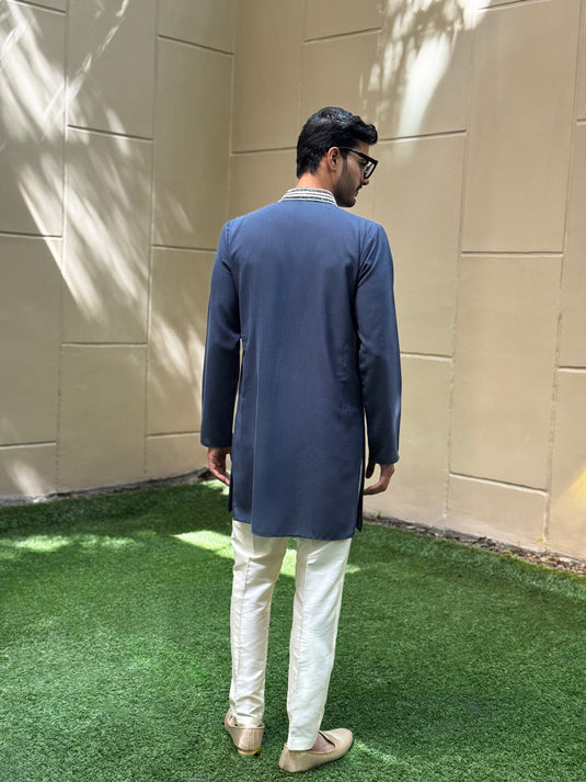 BAGUETTE KURTA SLATE