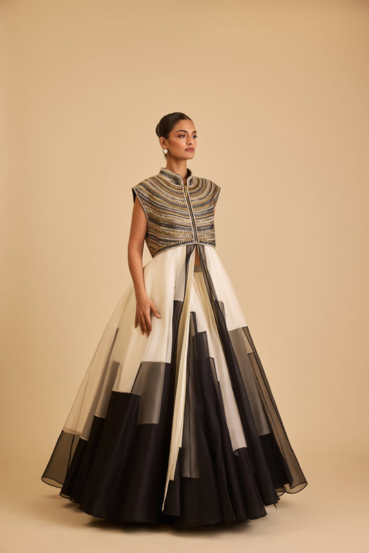 Miraas metal anarkali