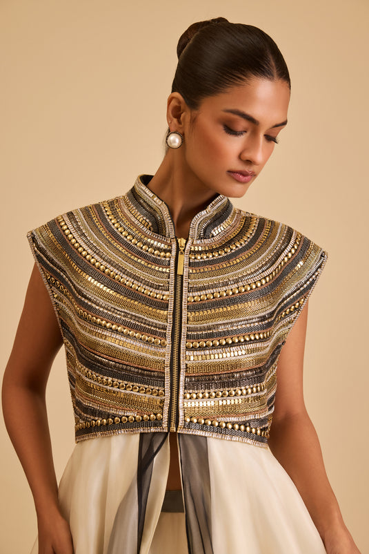 Miraas metal anarkali