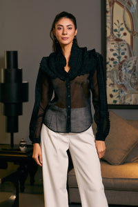 GOE Victorian pleated shirt (A)