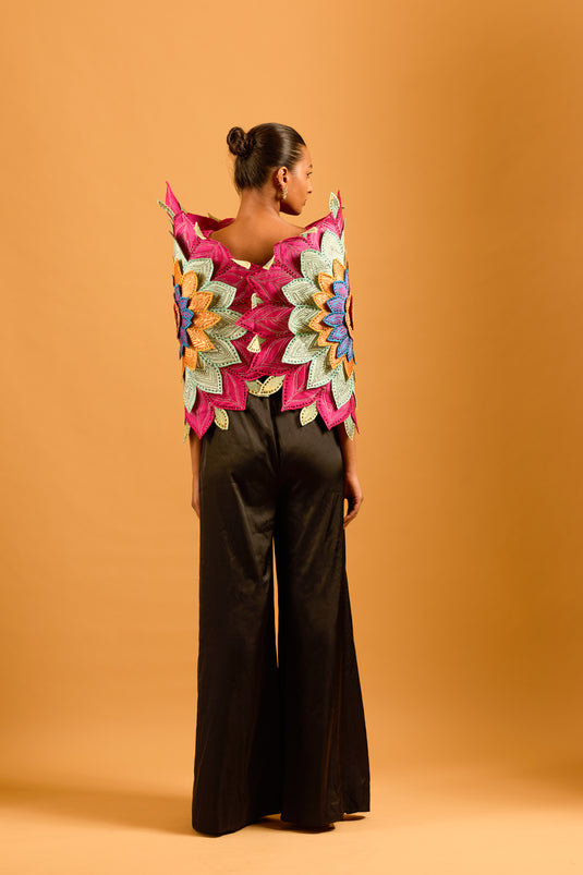 Trifecta flower cape