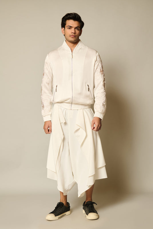 Checkmate Ivory Ivory flap dhoti